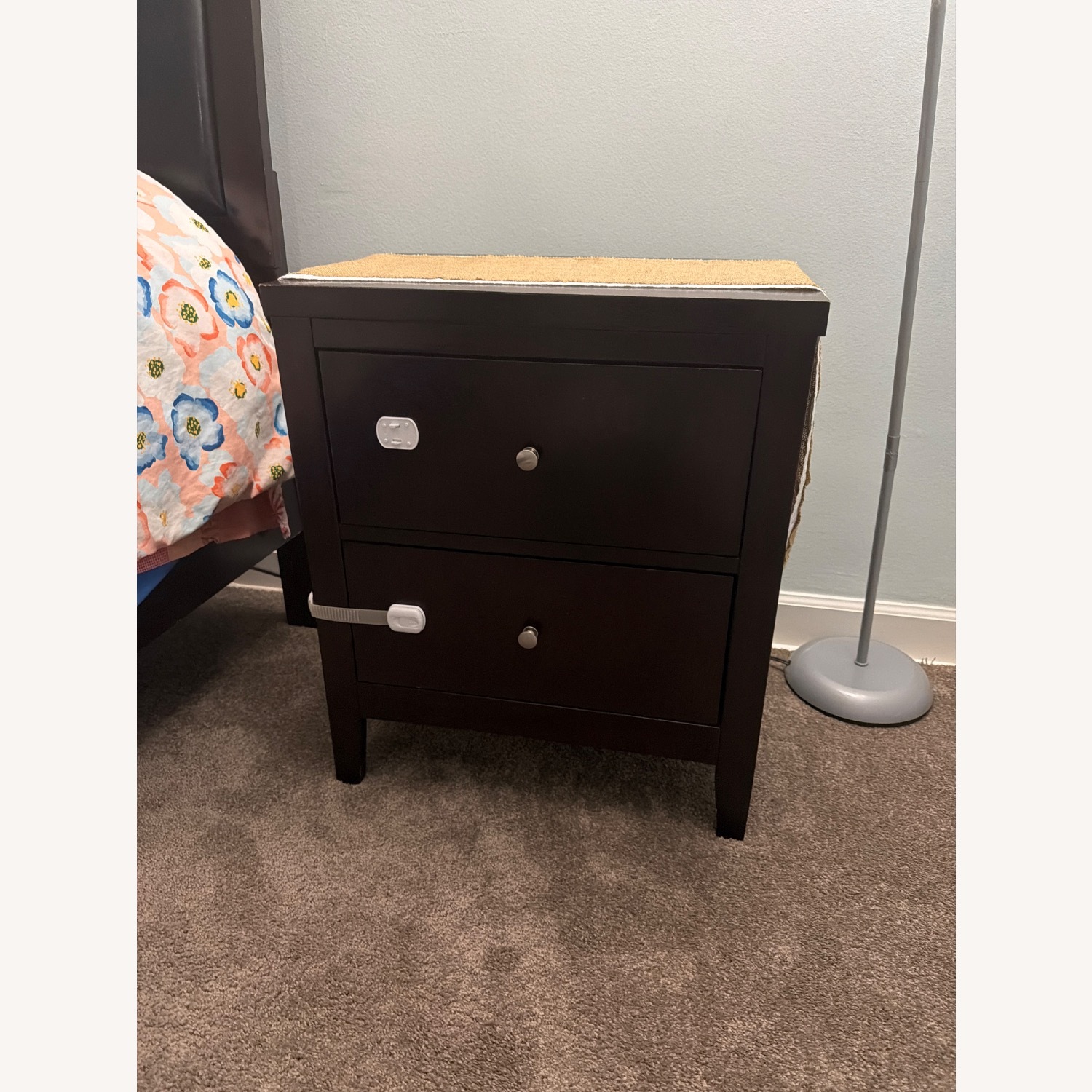 Carlton 2-drawer Wood Nightstand Cappuccino Set of 2 - image-3