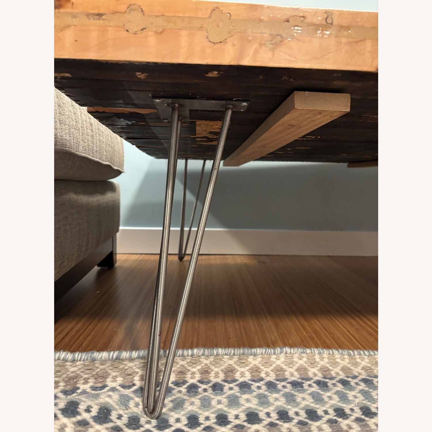 Custom Reclaimed Bowling Alley Table - image-8