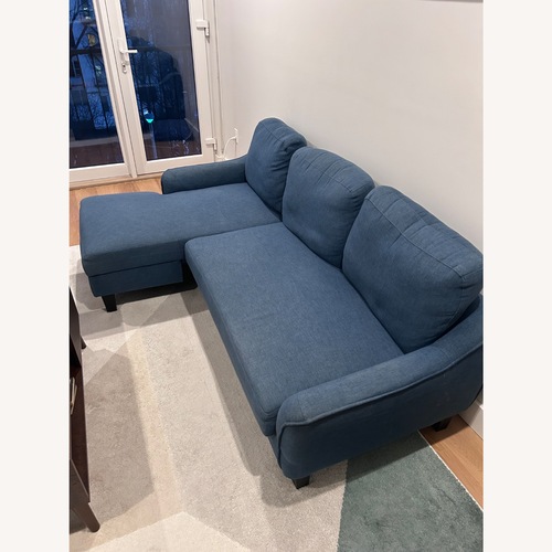 Used Blue Sofa  for sale on AptDeco