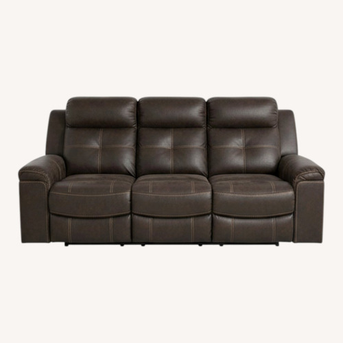 Used Signature Design Green Fabric 3+ Seater Sofa for sale on AptDeco