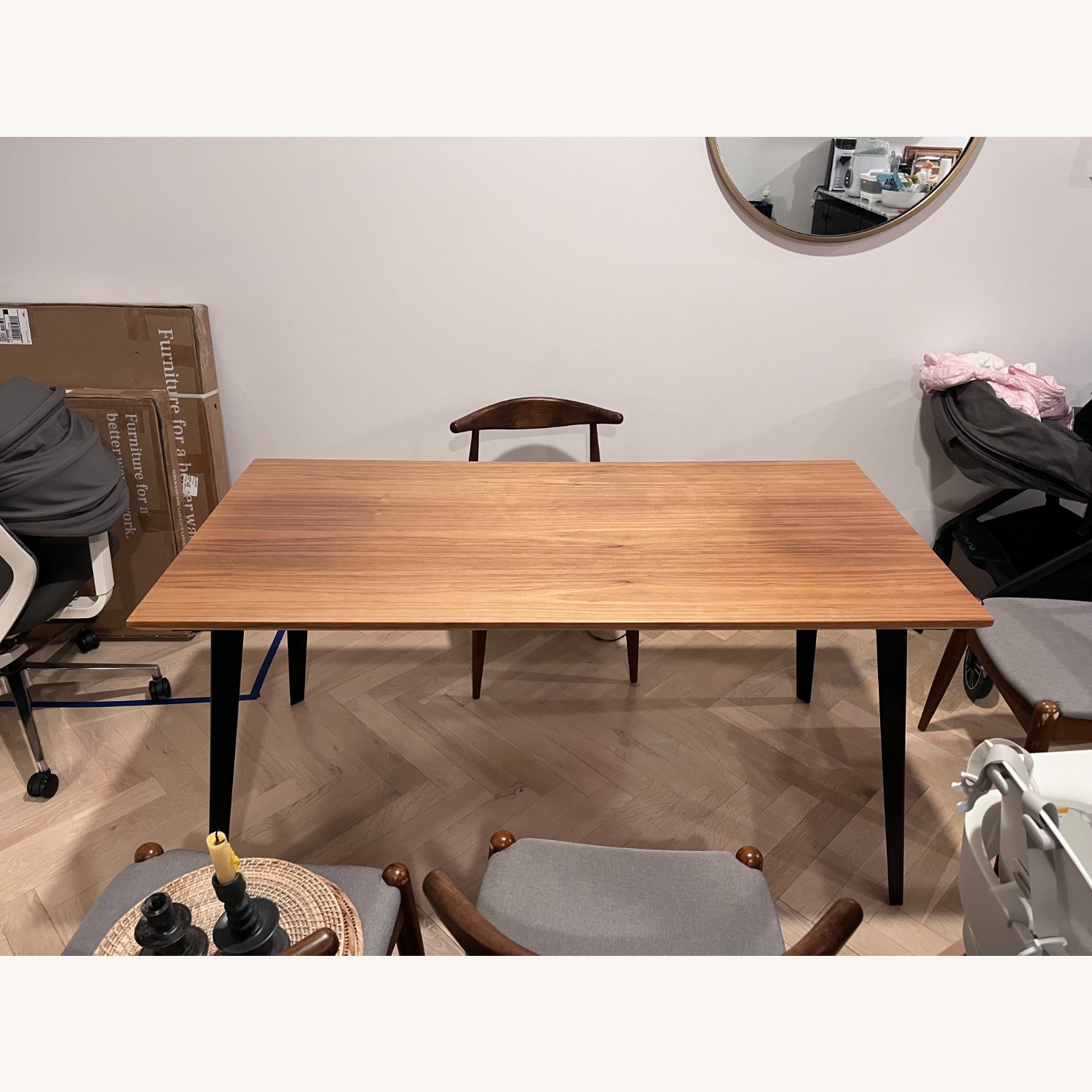 Floyd Walnut Dining Table - image-2