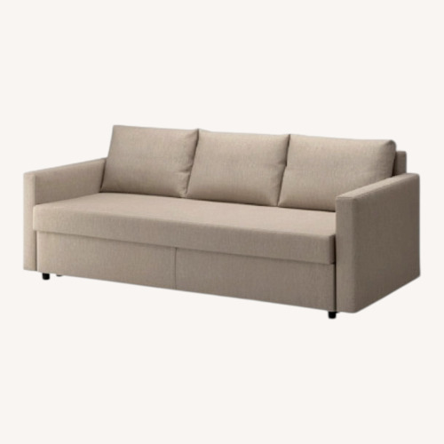 Used IKEA FRIHETEN Natural Fabric Sleeper Sofa for sale on AptDeco