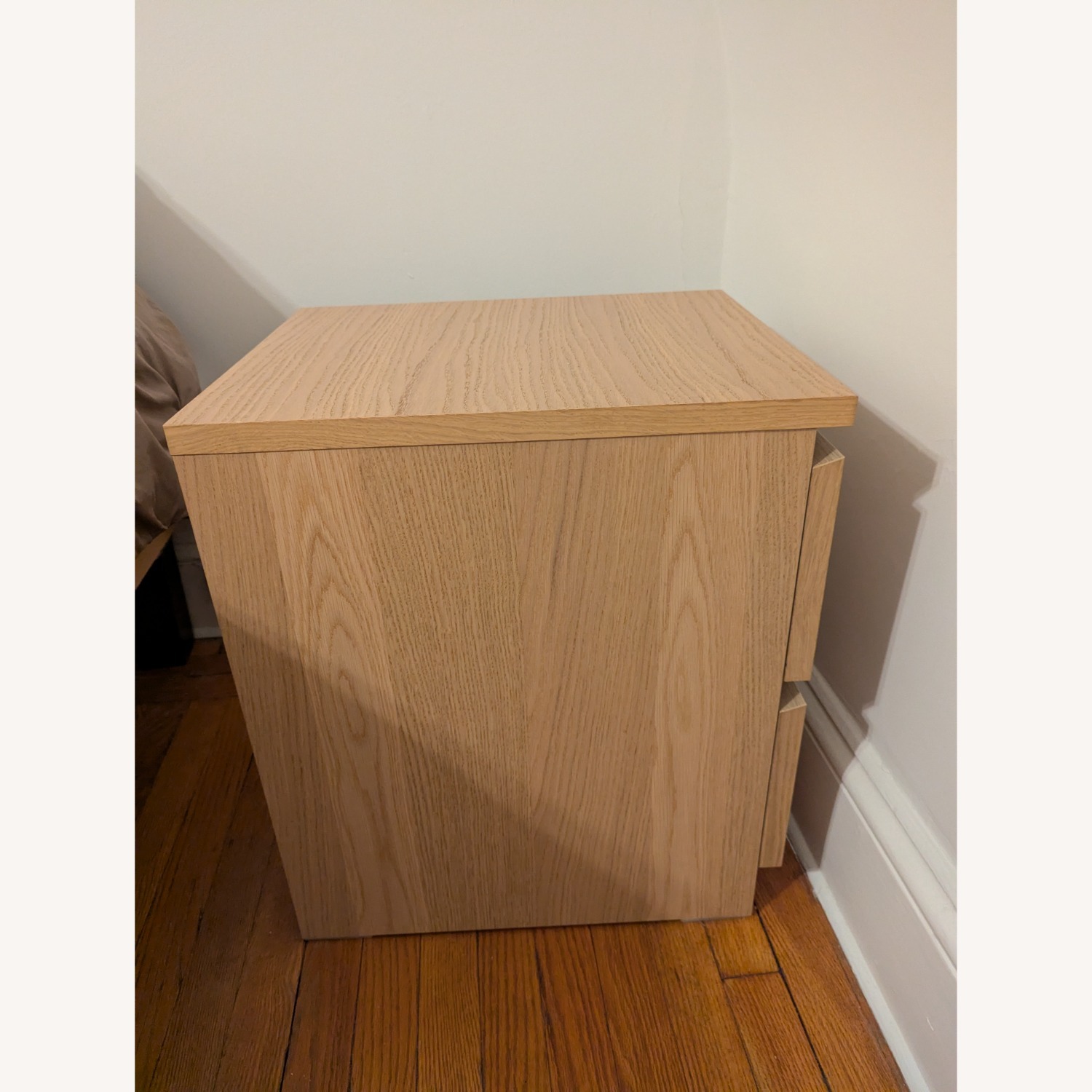 IKEA Storklinta Natural Wood Nightstands - image-3