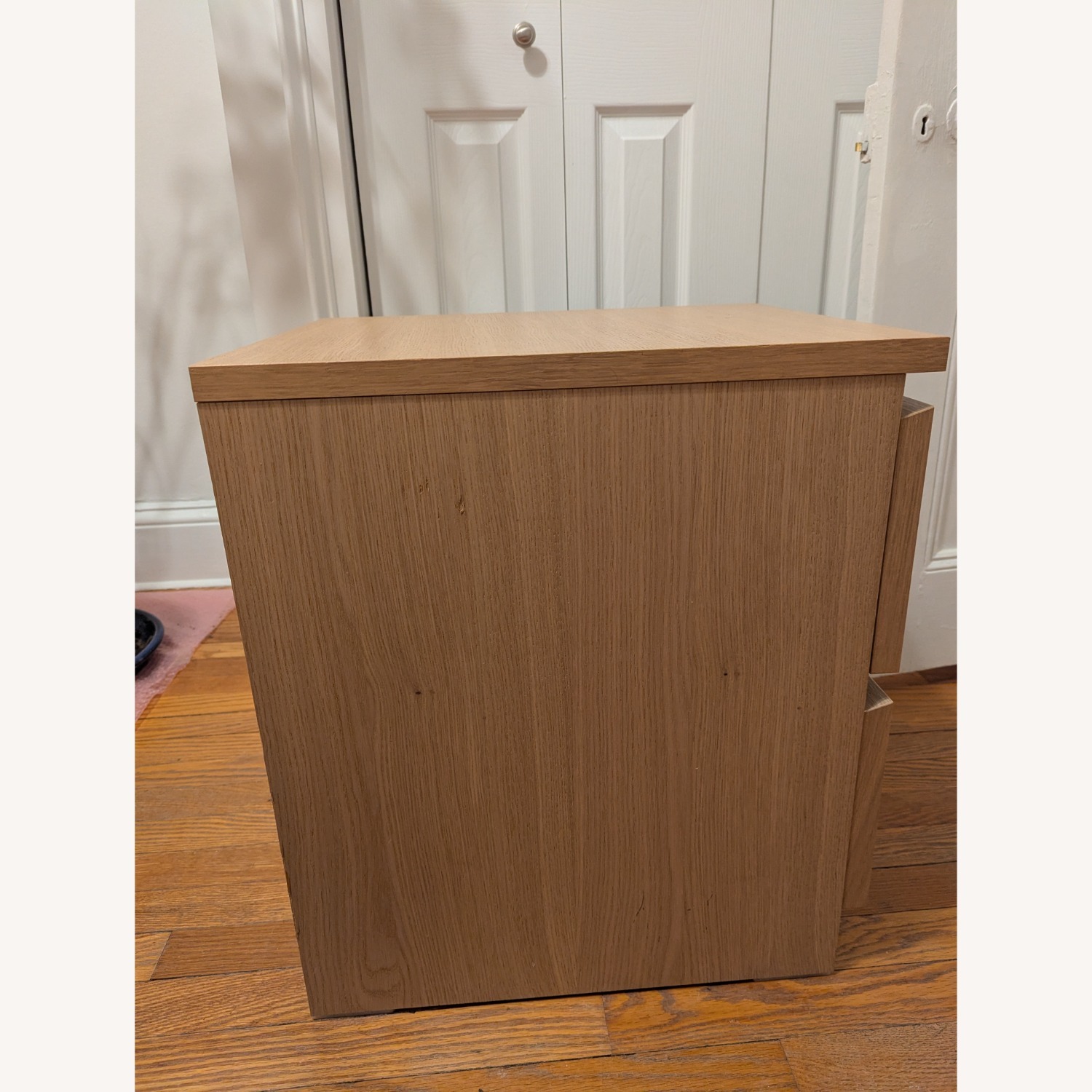 IKEA Storklinta Natural Wood Nightstands - image-7