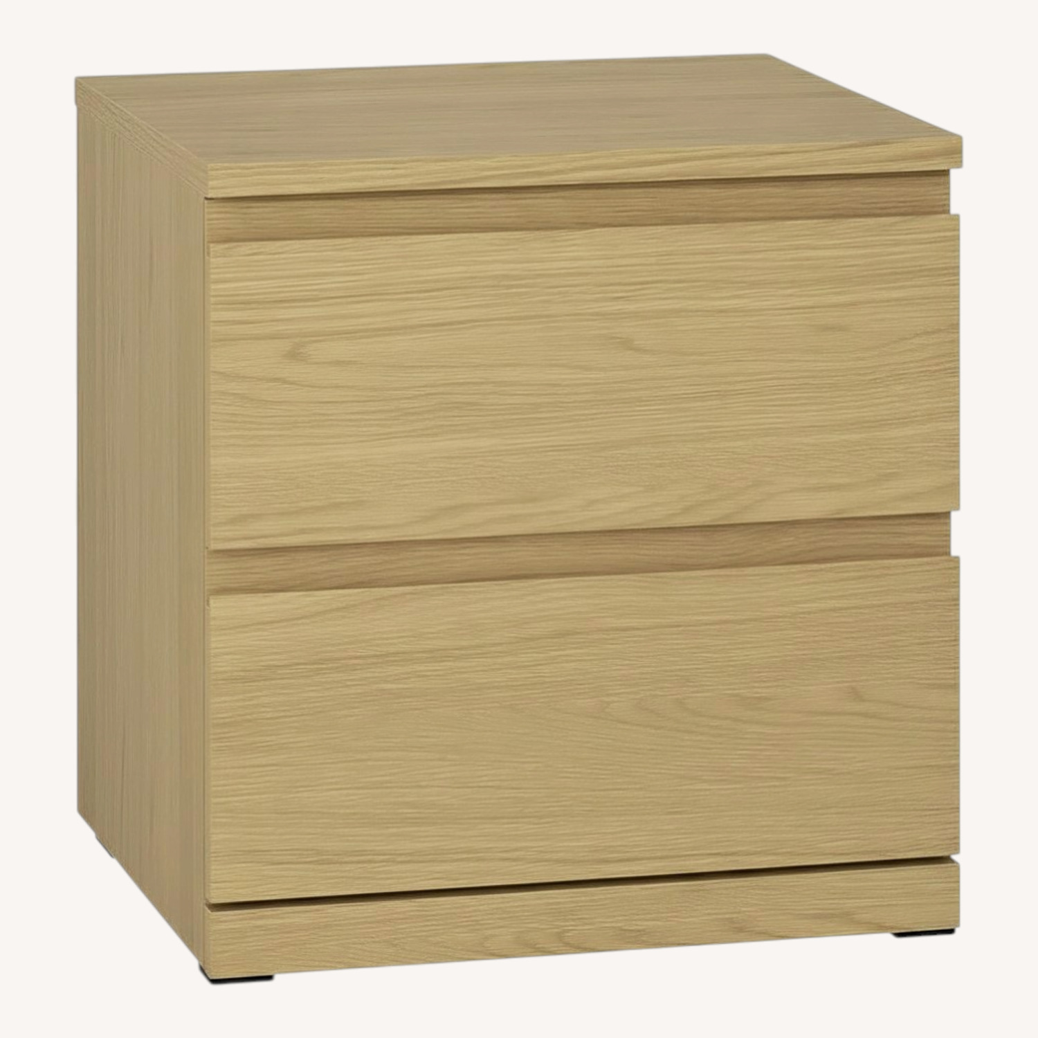 IKEA Storklinta Natural Wood Nightstands - image-0