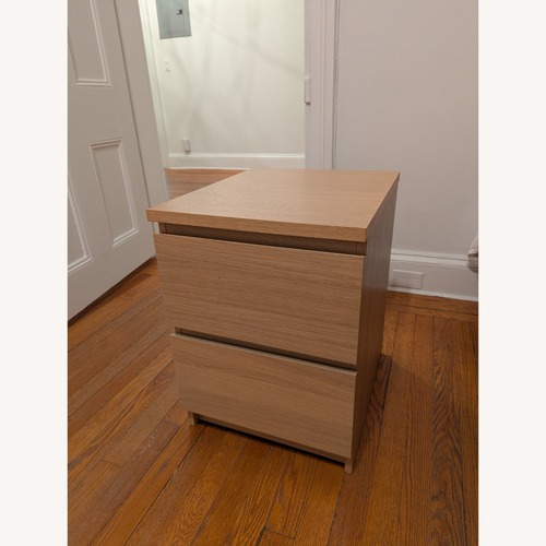 Used IKEA Storklinta Natural Wood Nightstands for sale on AptDeco