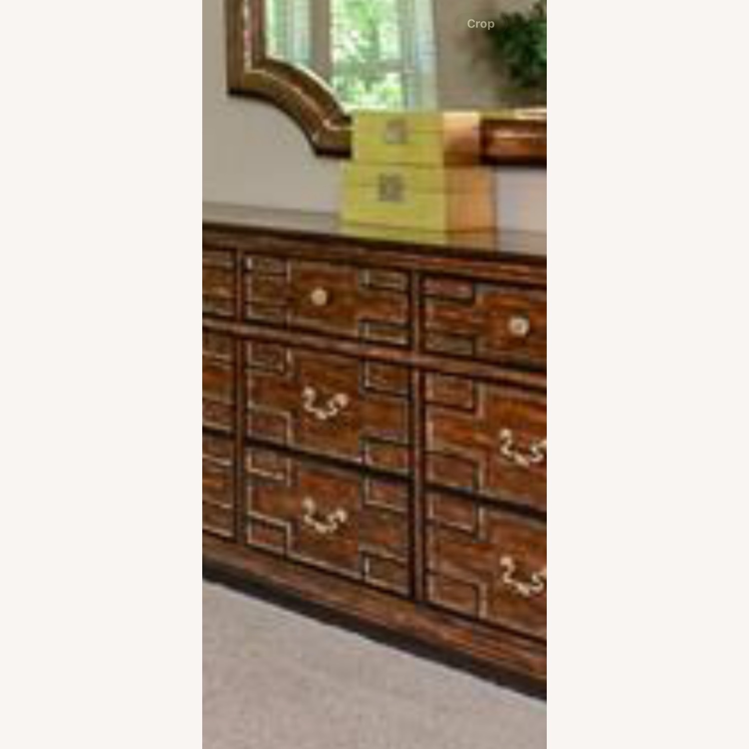 Marge Carson Dark Brown Wood Dresser - image-3