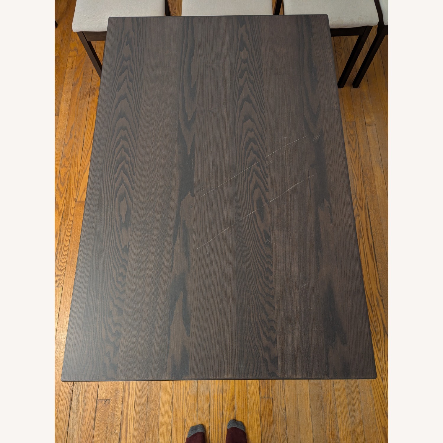 IKEA Dark Brown Wood Dining Table - image-4