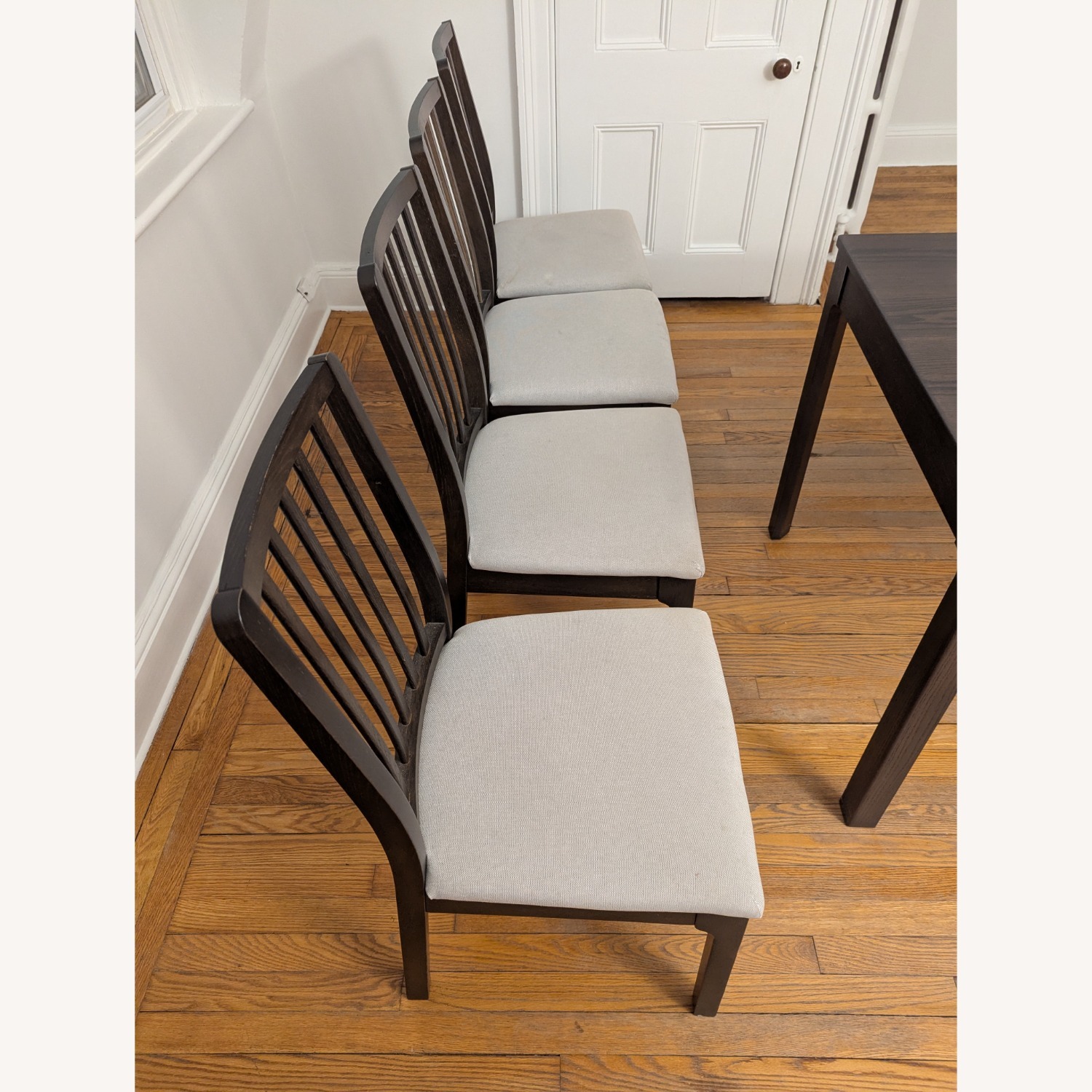 IKEA Dark Brown Wood Dining Table - image-3