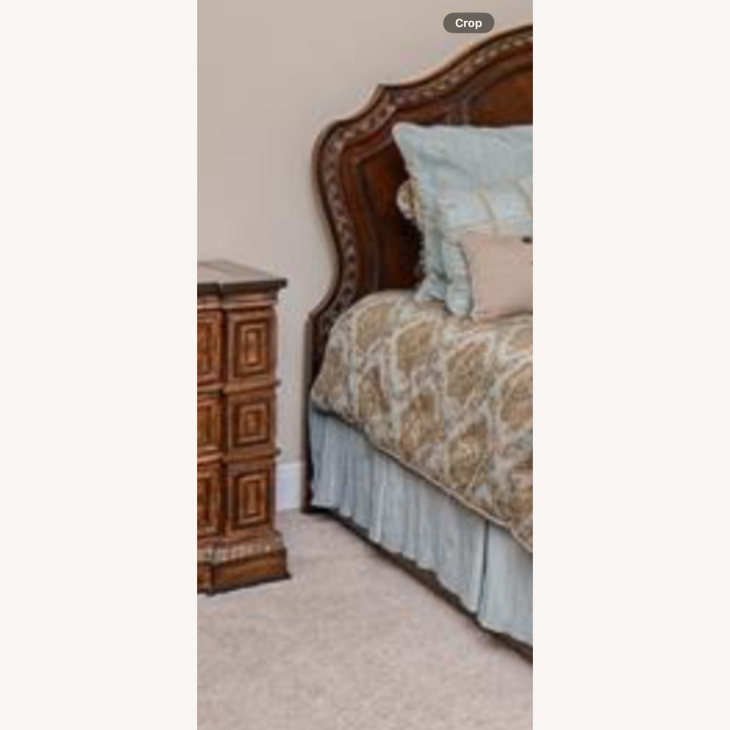 Marge Carson Dark Brown Wood Nightstands - image-2