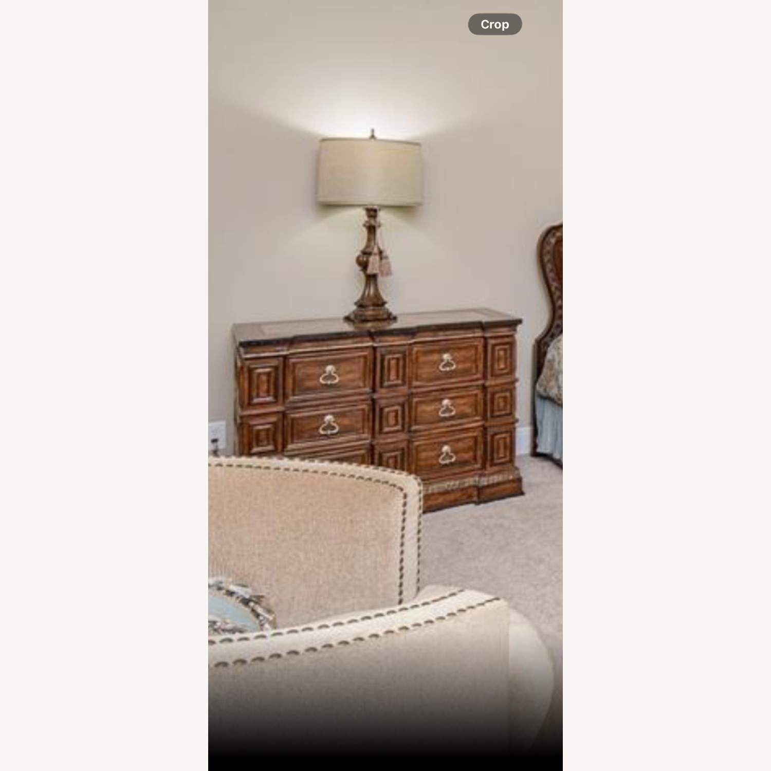 Marge Carson Dark Brown Wood Nightstands - image-3