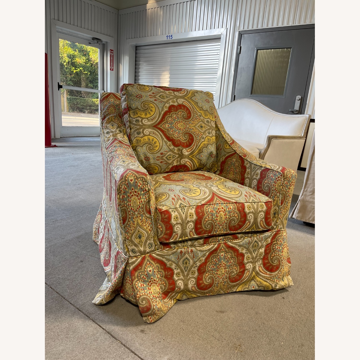 Fabric Accent Chair - image-3