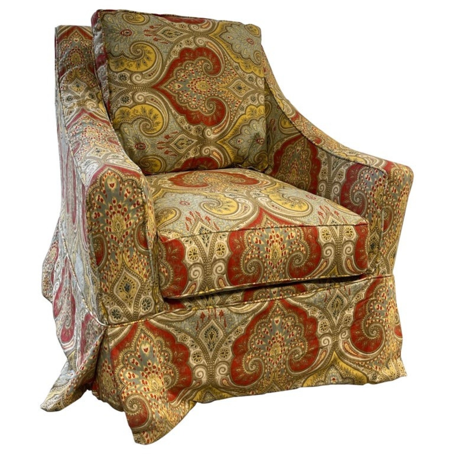 Fabric Accent Chair - image-1