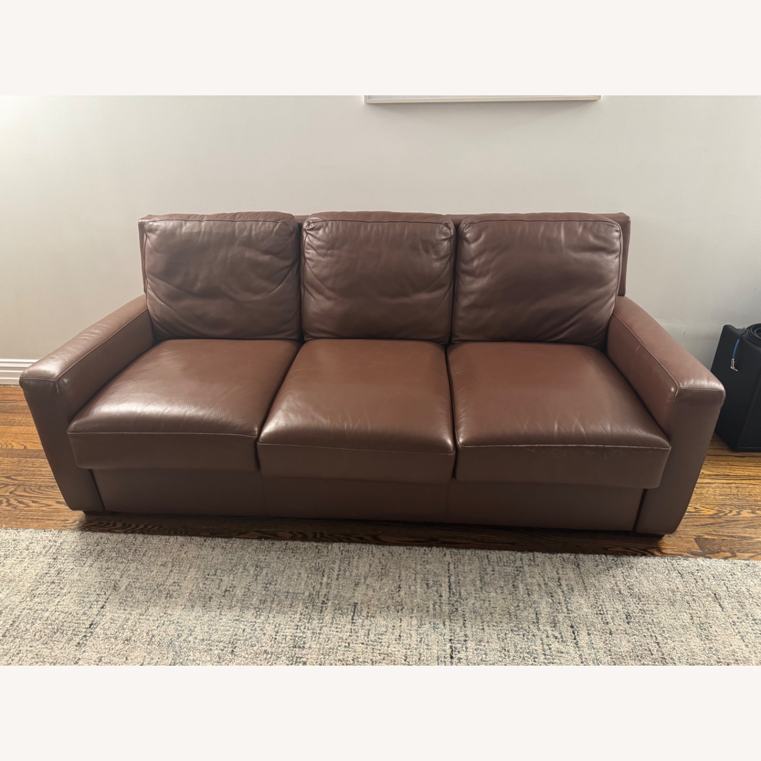 American Leather Lyons Queen Memory Foam Sleeper Sofa - image-9