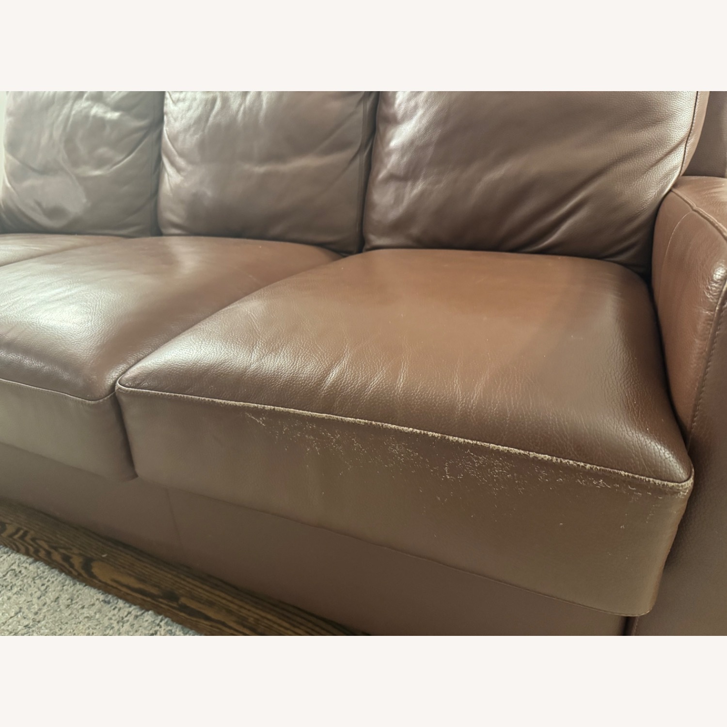 American Leather Lyons Queen Memory Foam Sleeper Sofa - image-4