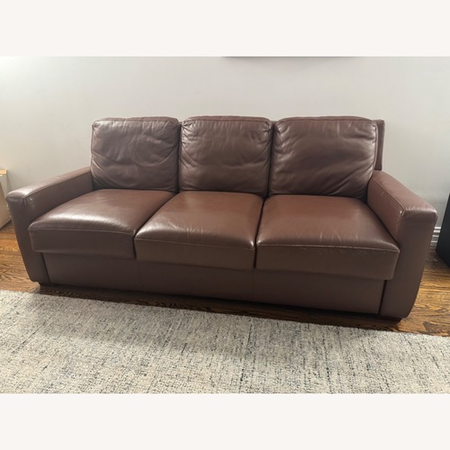 Used American Leather Lyons Queen Memory Foam Sleeper Sofa for sale on AptDeco