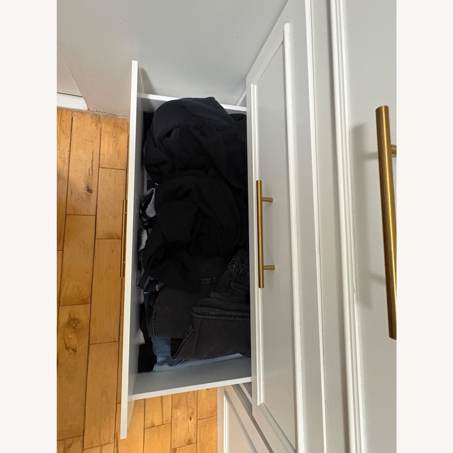 Saltash 74.9" H x 63.3" W 6 Door Armoire with Drawers - image-5