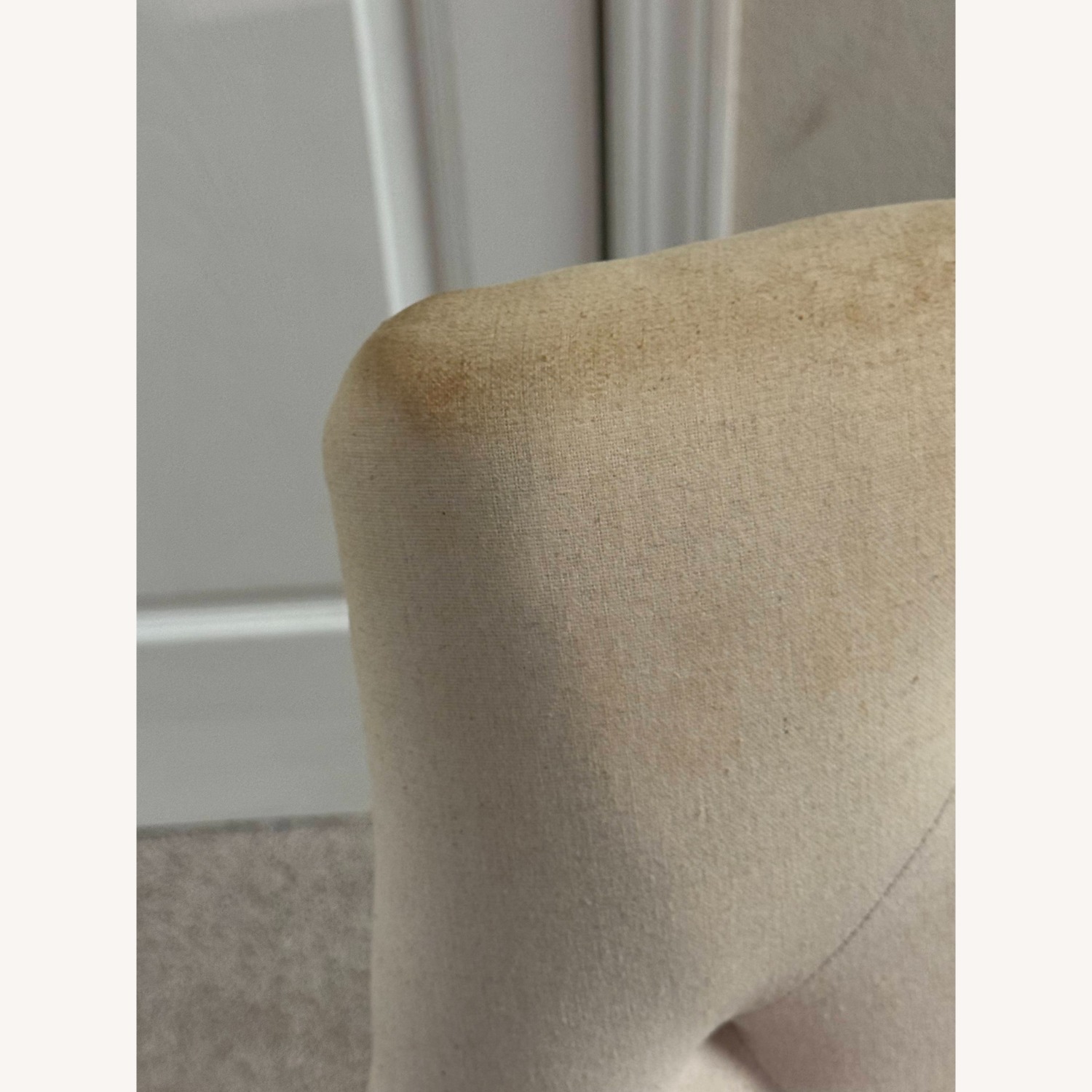 Blue and White Fabric Barstools - Set of 3 - image-18