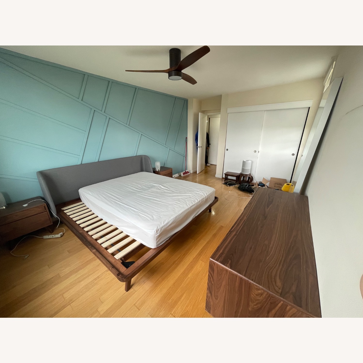 Modloft Modern Furniture Haru Walnut King Bed - image-3