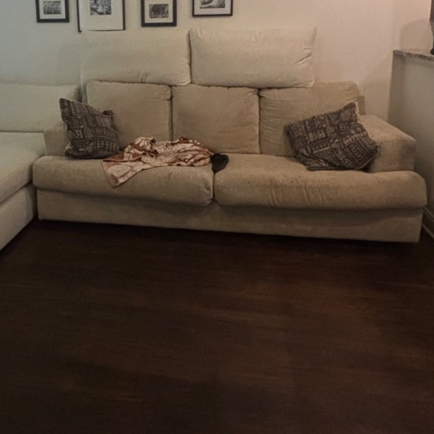 Ashley Furniture Soletren Grey Couch - image-1