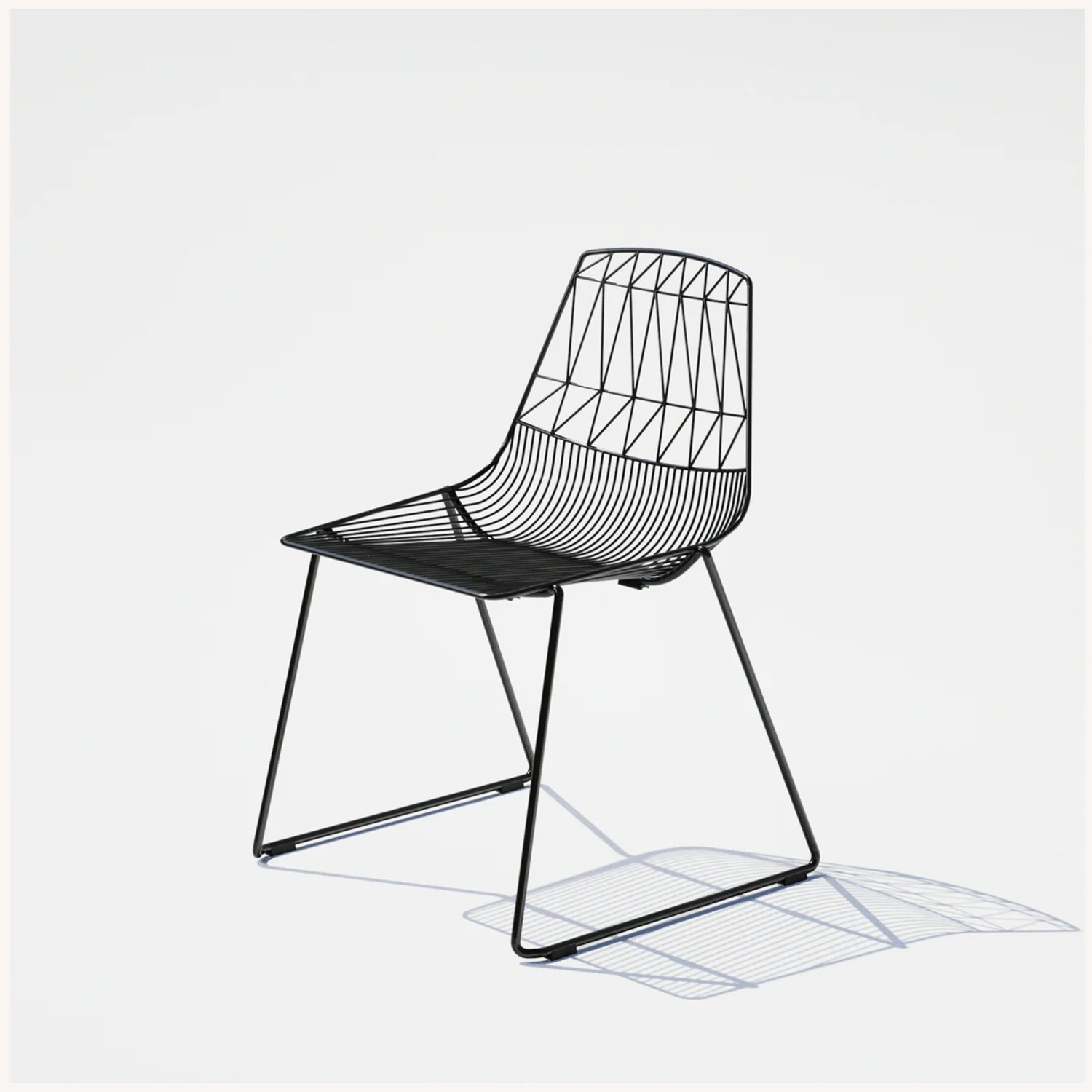 Black Metal Dining Chairs - image-4