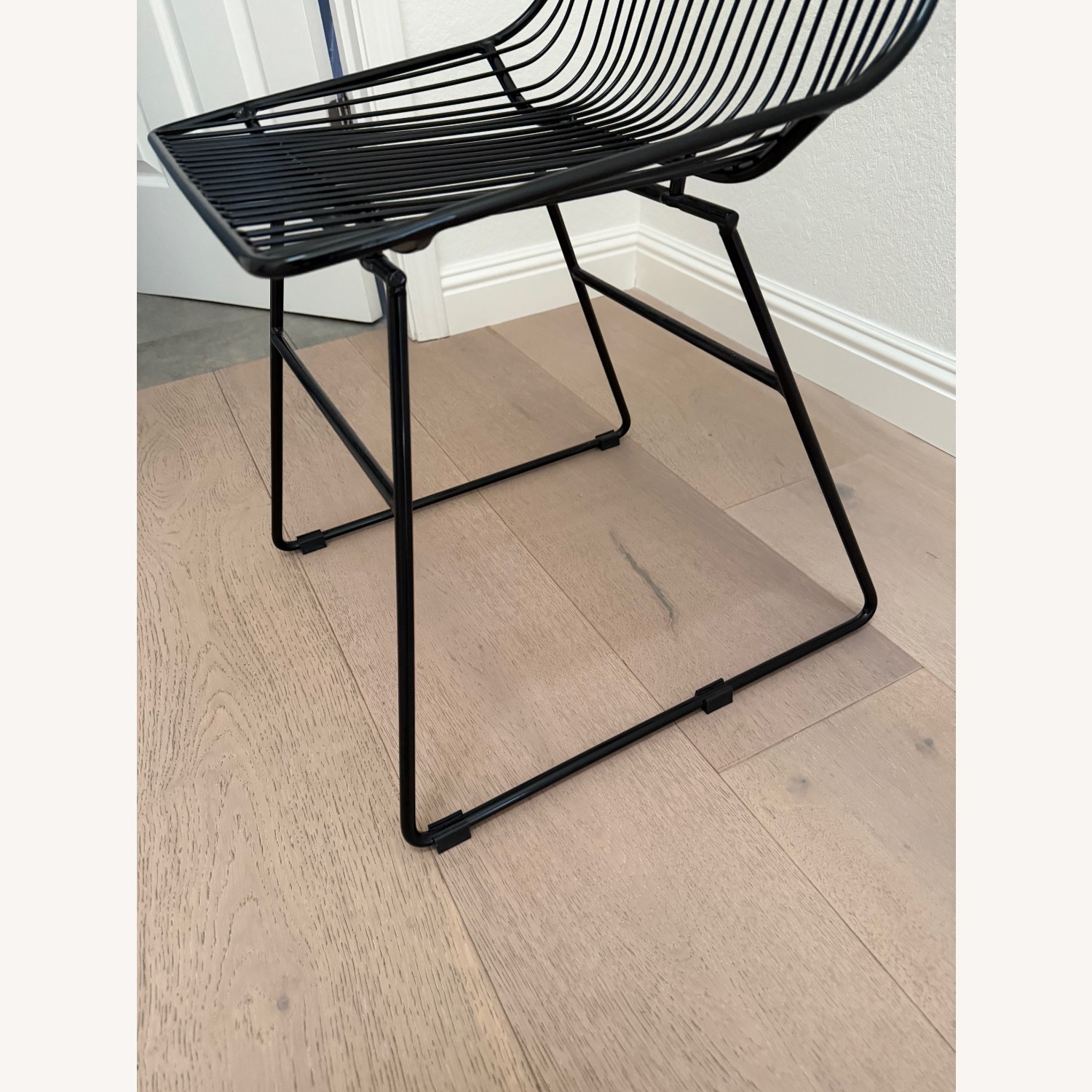 Black Metal Dining Chairs - image-3