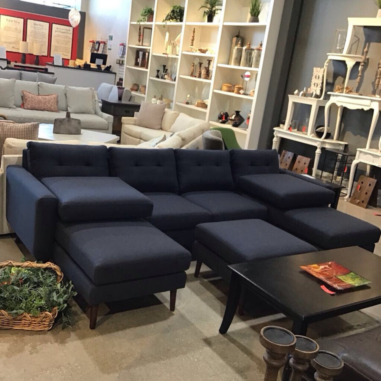 Nomad Plus Double W Removable Chaises Sectional - image-2