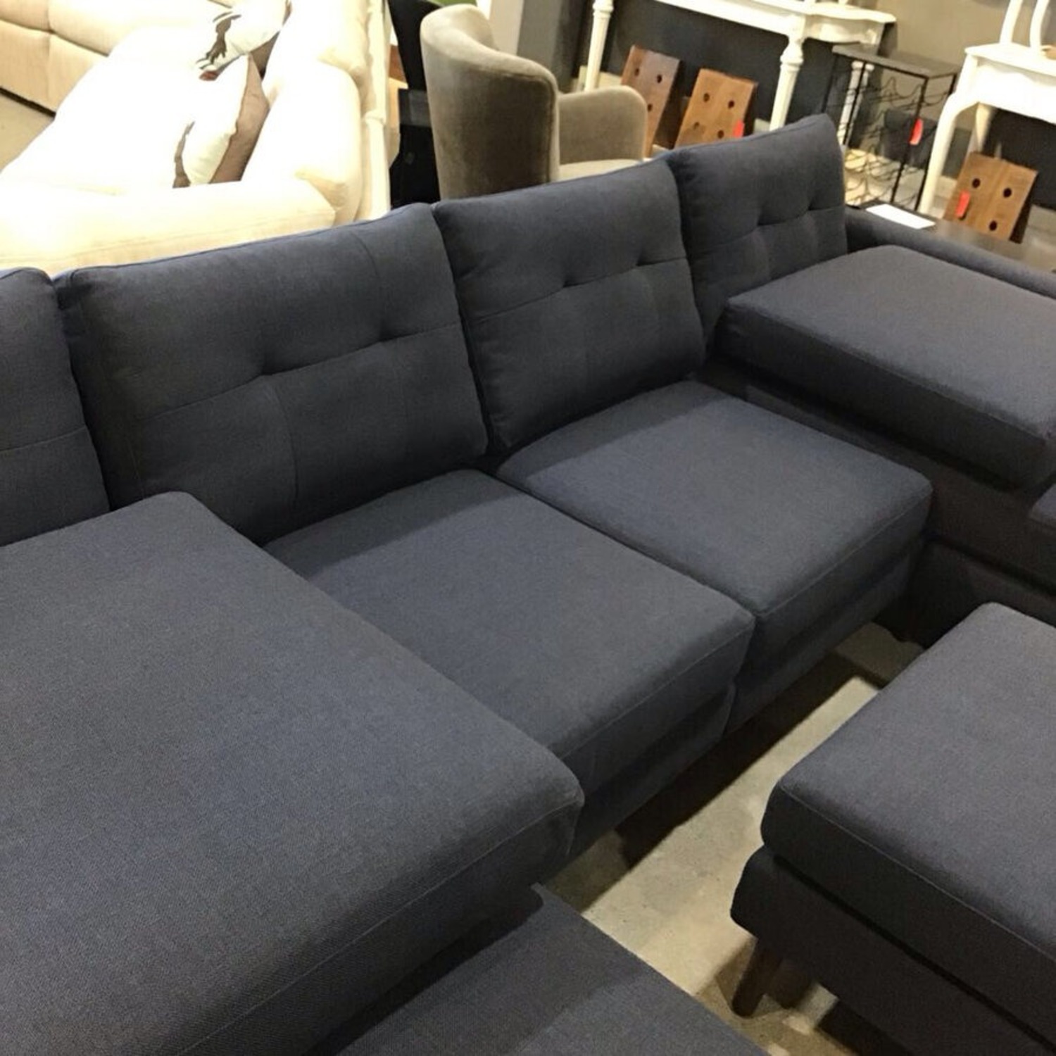 Nomad Plus Double W Removable Chaises Sectional - image-6