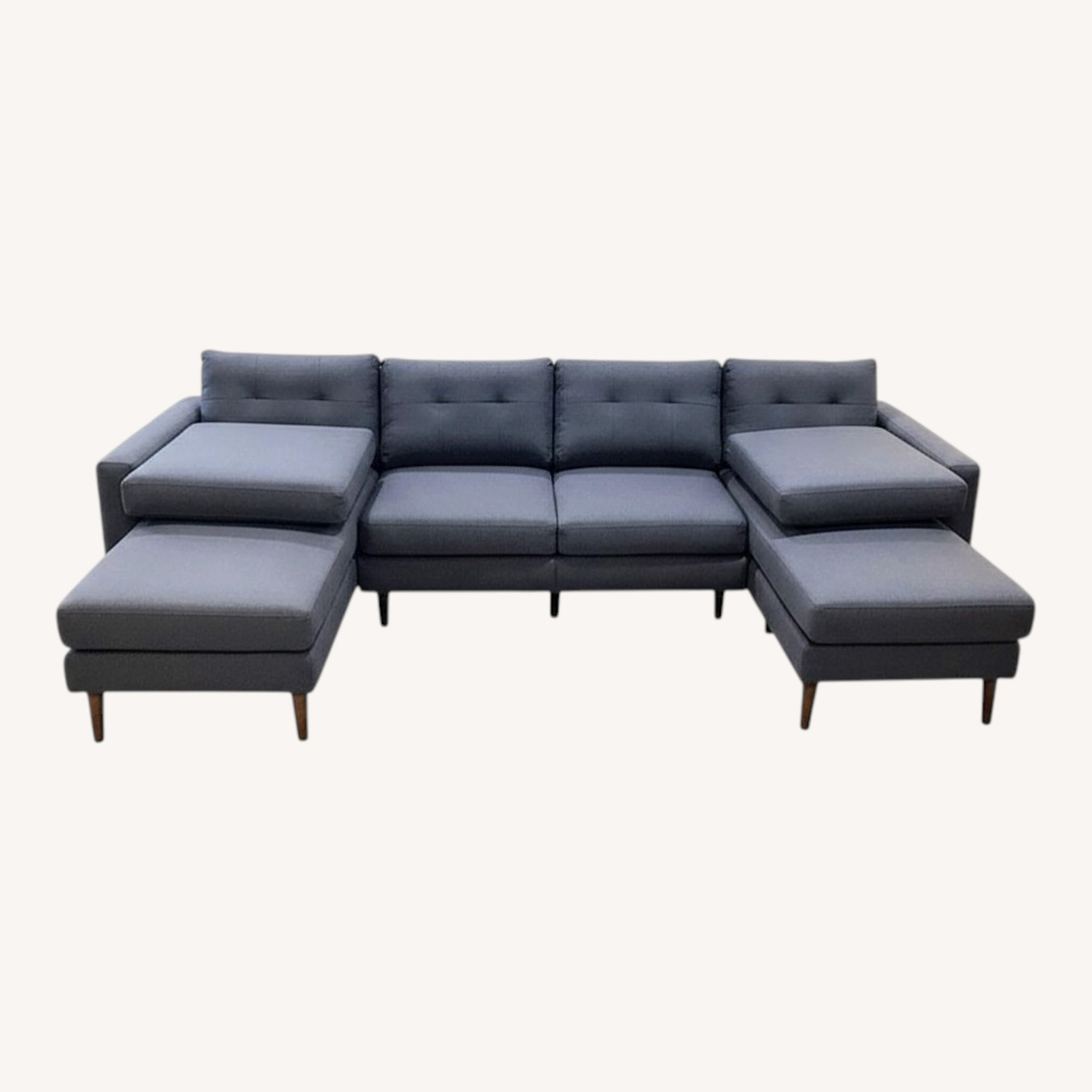 Nomad Plus Double W Removable Chaises Sectional - image-0