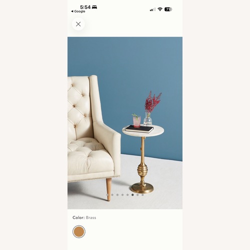 Used Anthropologie Bumblebee Icon Side Table for sale on AptDeco