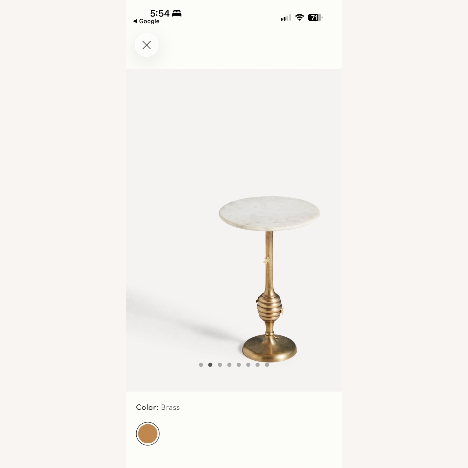 Anthropologie Bumblebee Icon Side Table - image-4