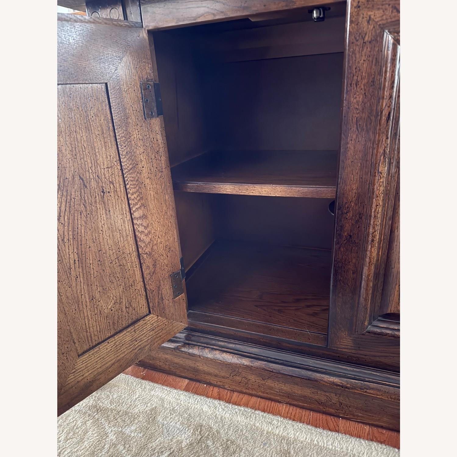 Solid Wood Credenza - image-4