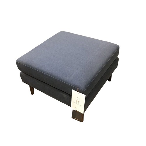 Used Nomad Plus Ottoman Navy for sale on AptDeco