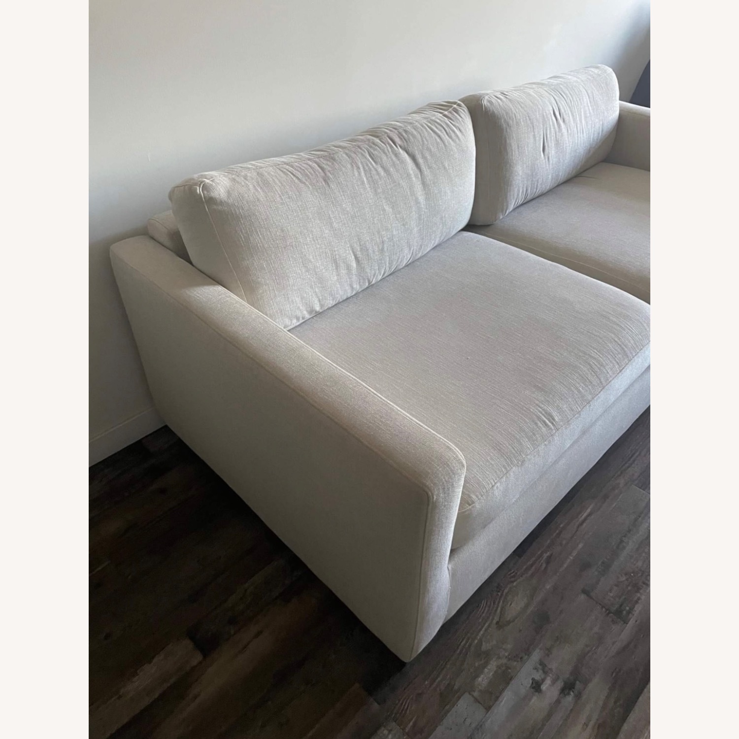 Interior Define Natural Linen 3+ Seater Sofa - image-3