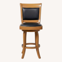 Vintage/Antique Dark Brown Wood Stools