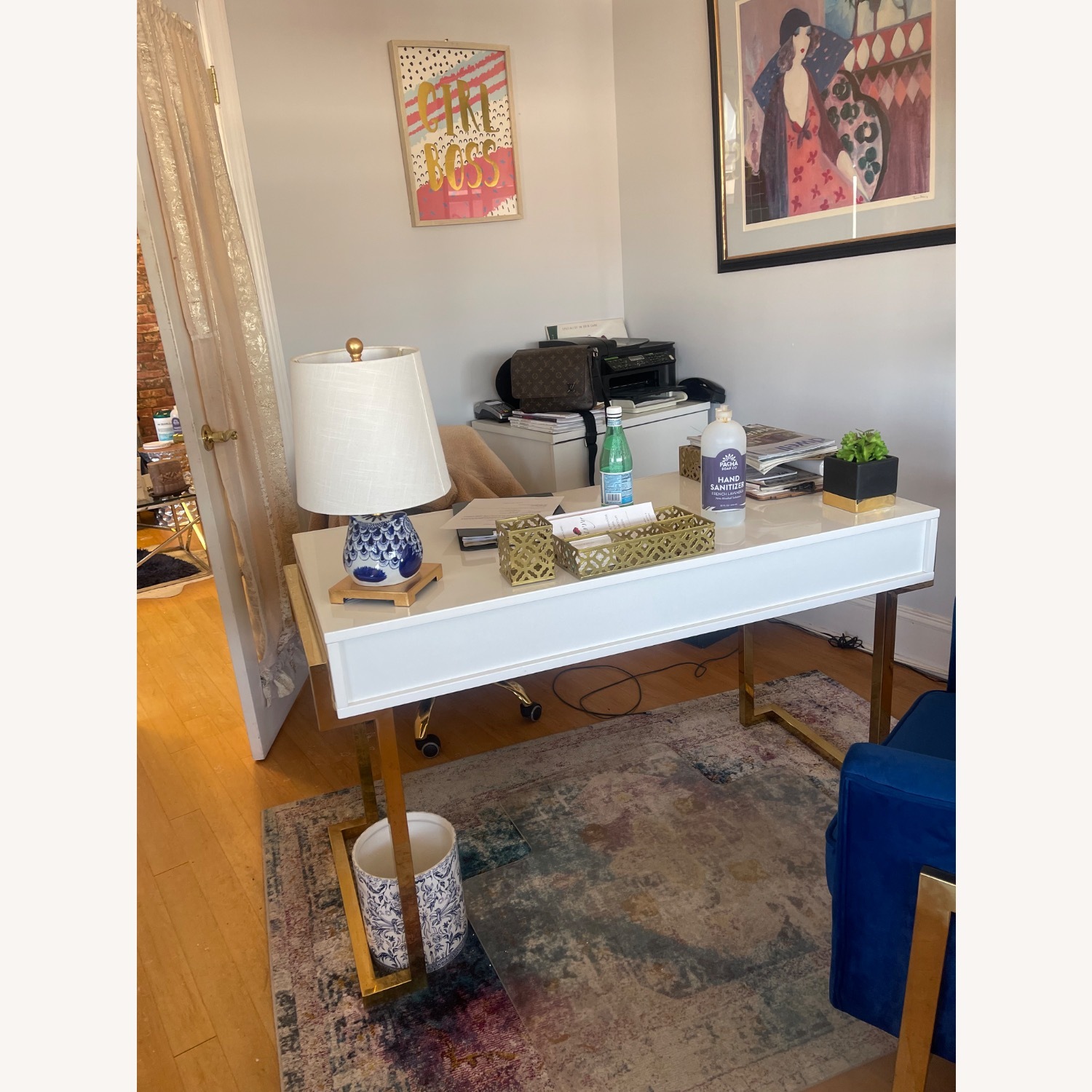 Pemberly White Desk - image-3