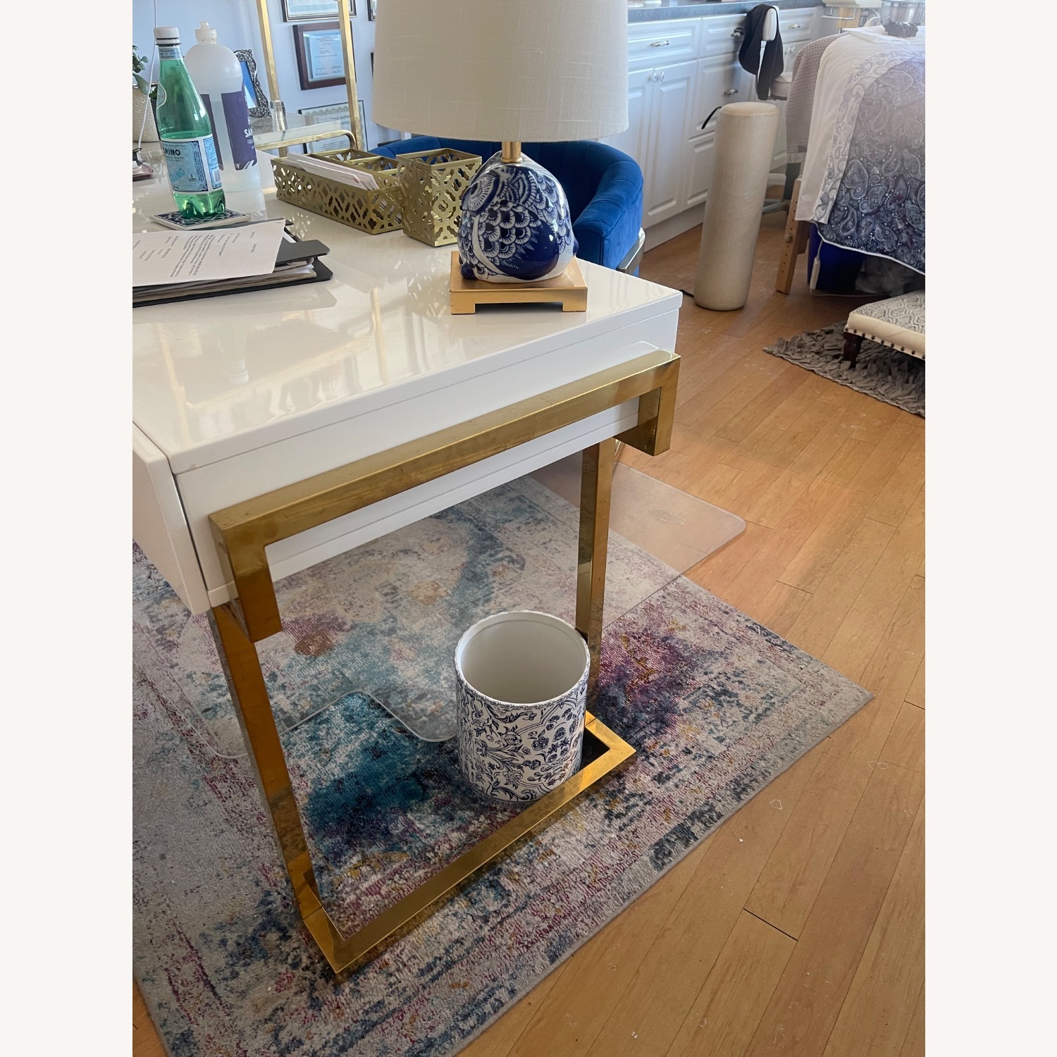 Pemberly White Desk - image-2