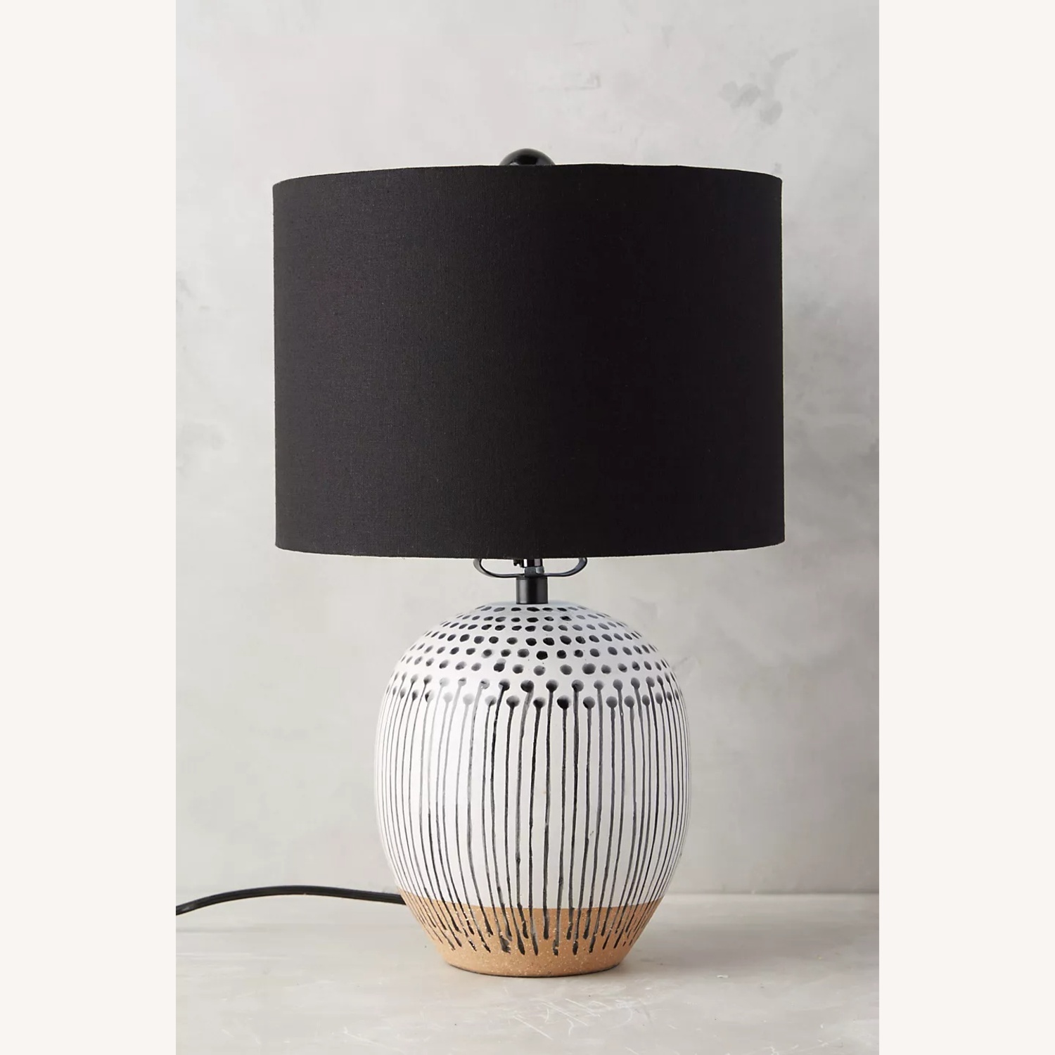 Anthropologie Uteki Painted Table Lamp - image-4