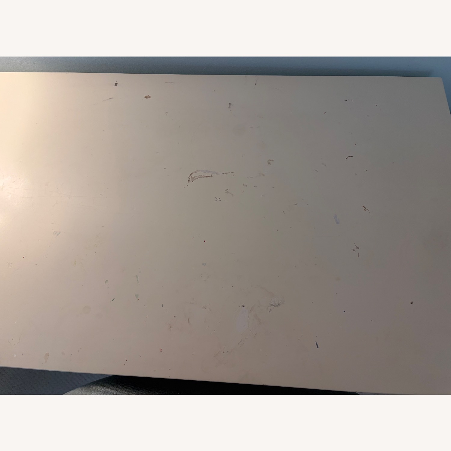 Pottery Barn White Desk & upholstered chair  - image-12