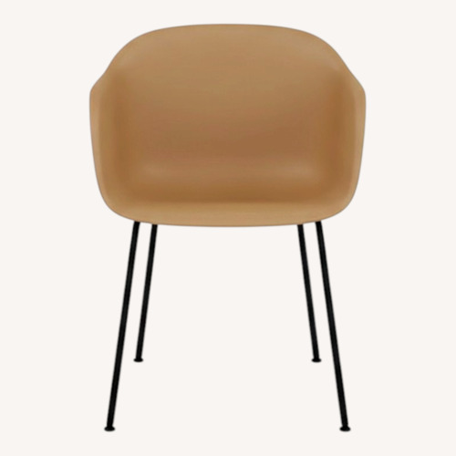 Used Set of 8 - Muuto Light Brown Dining Chairs for sale on AptDeco