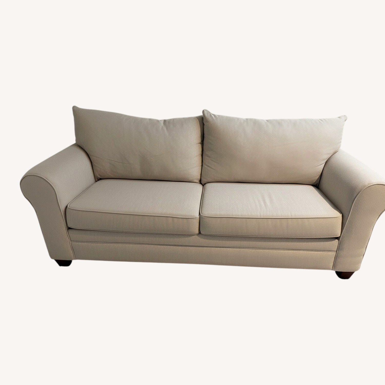 Light Brown Fabric Sleeper Sofa - image-6