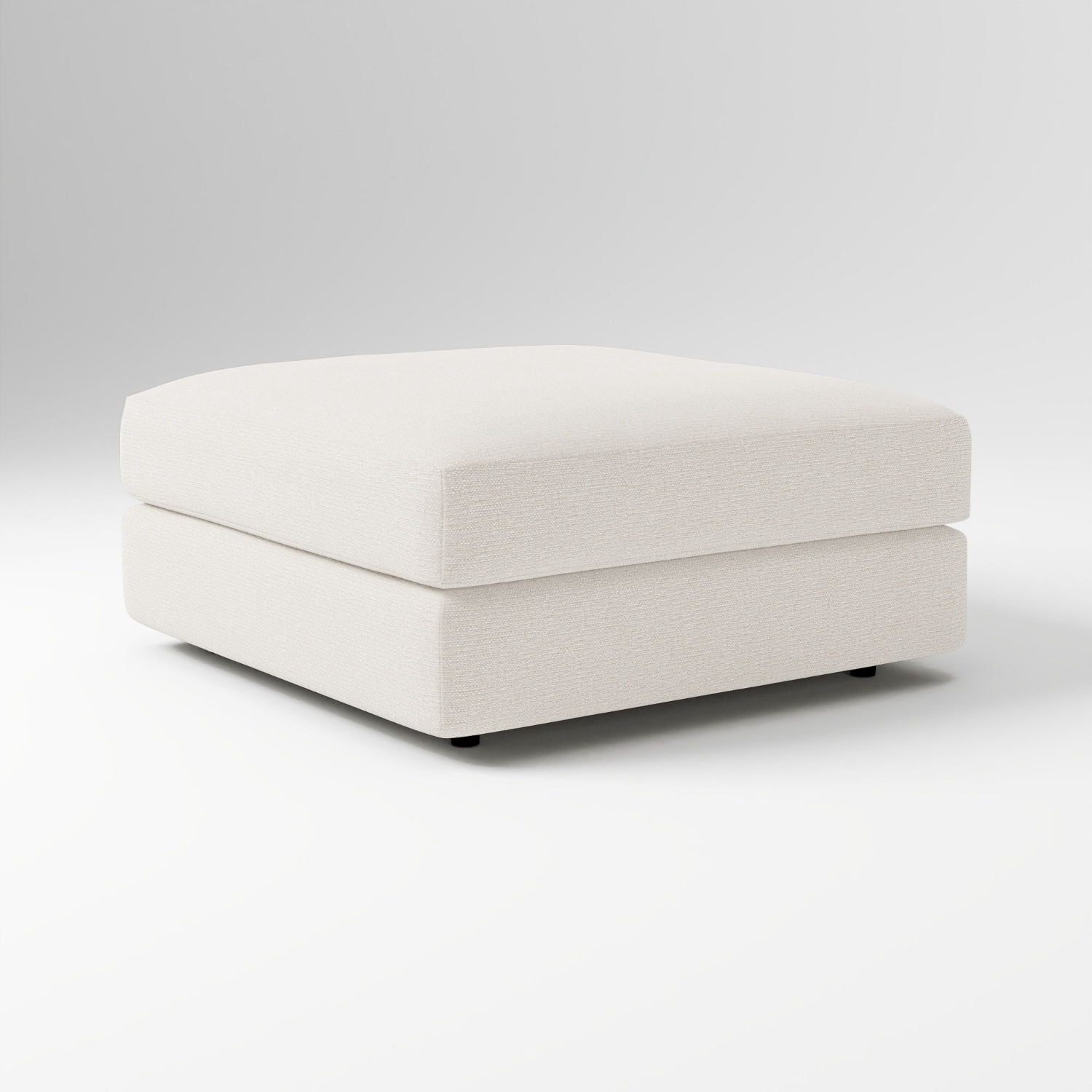 West Elm Urban Dusty Blush Ottoman - image-5