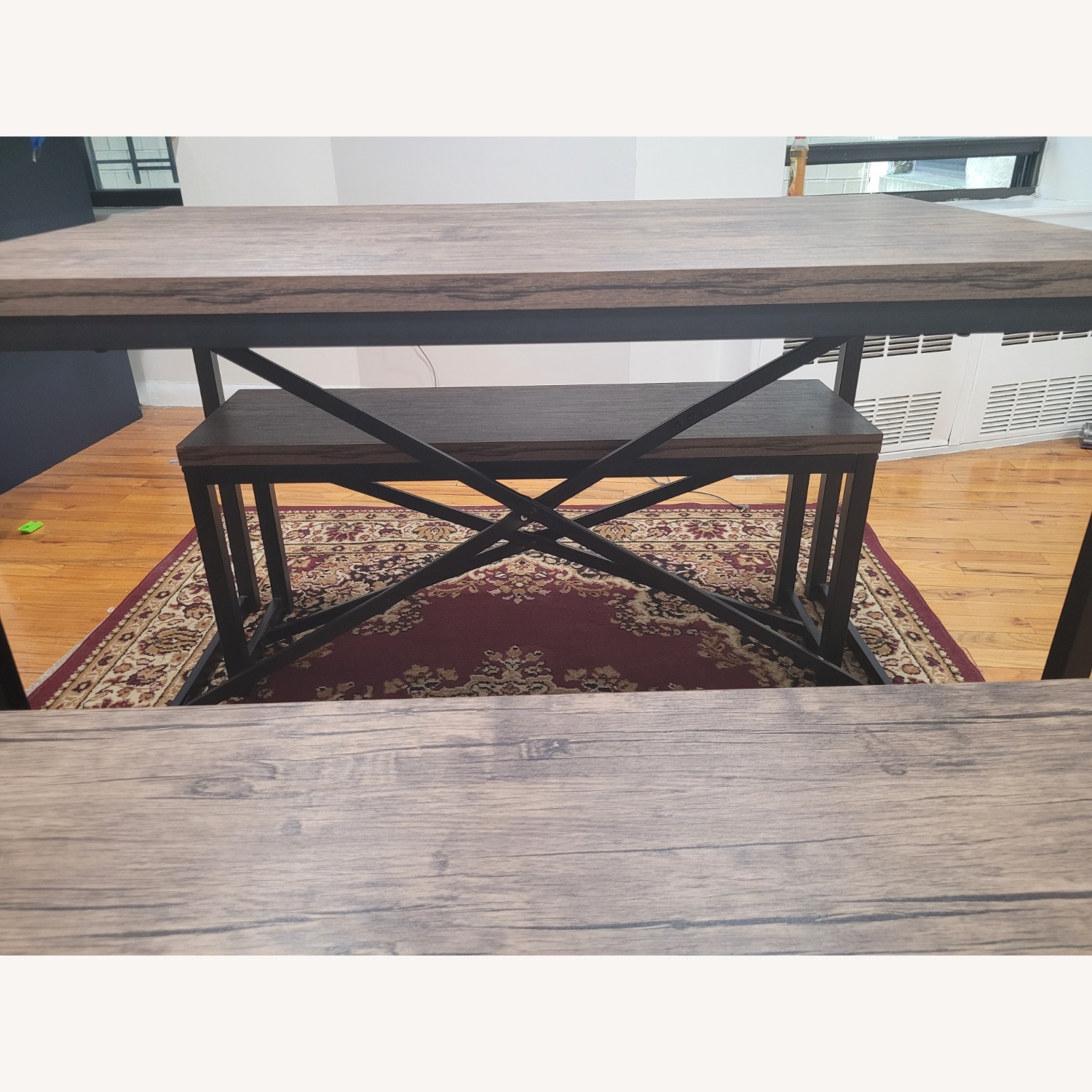 3-Piece Industrial Dining Set - image-2
