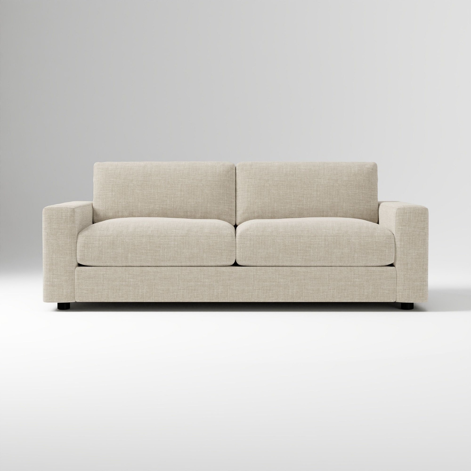West Elm Urban Dusty Blush Sofa - image-8