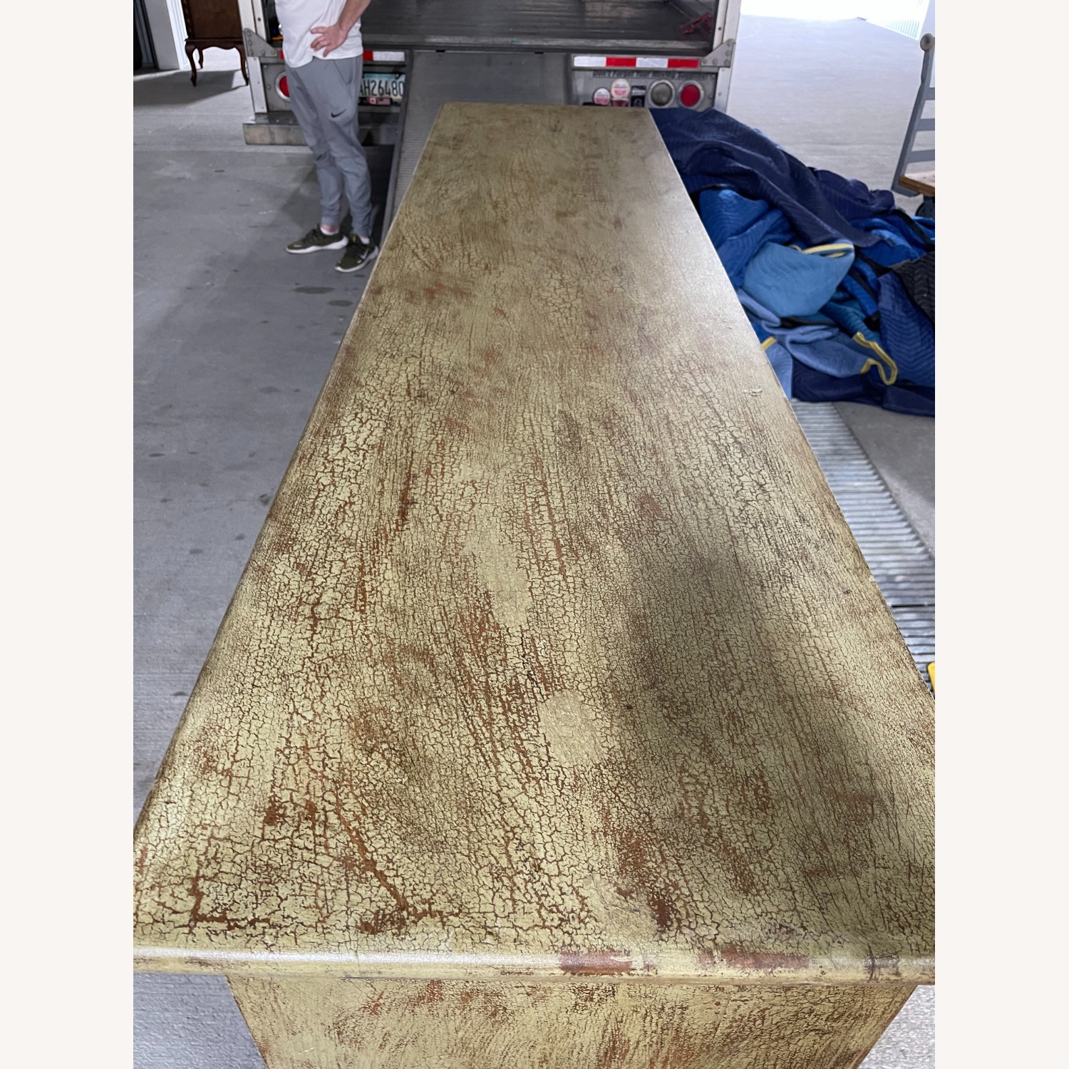 Green Wood Sideboard - image-7