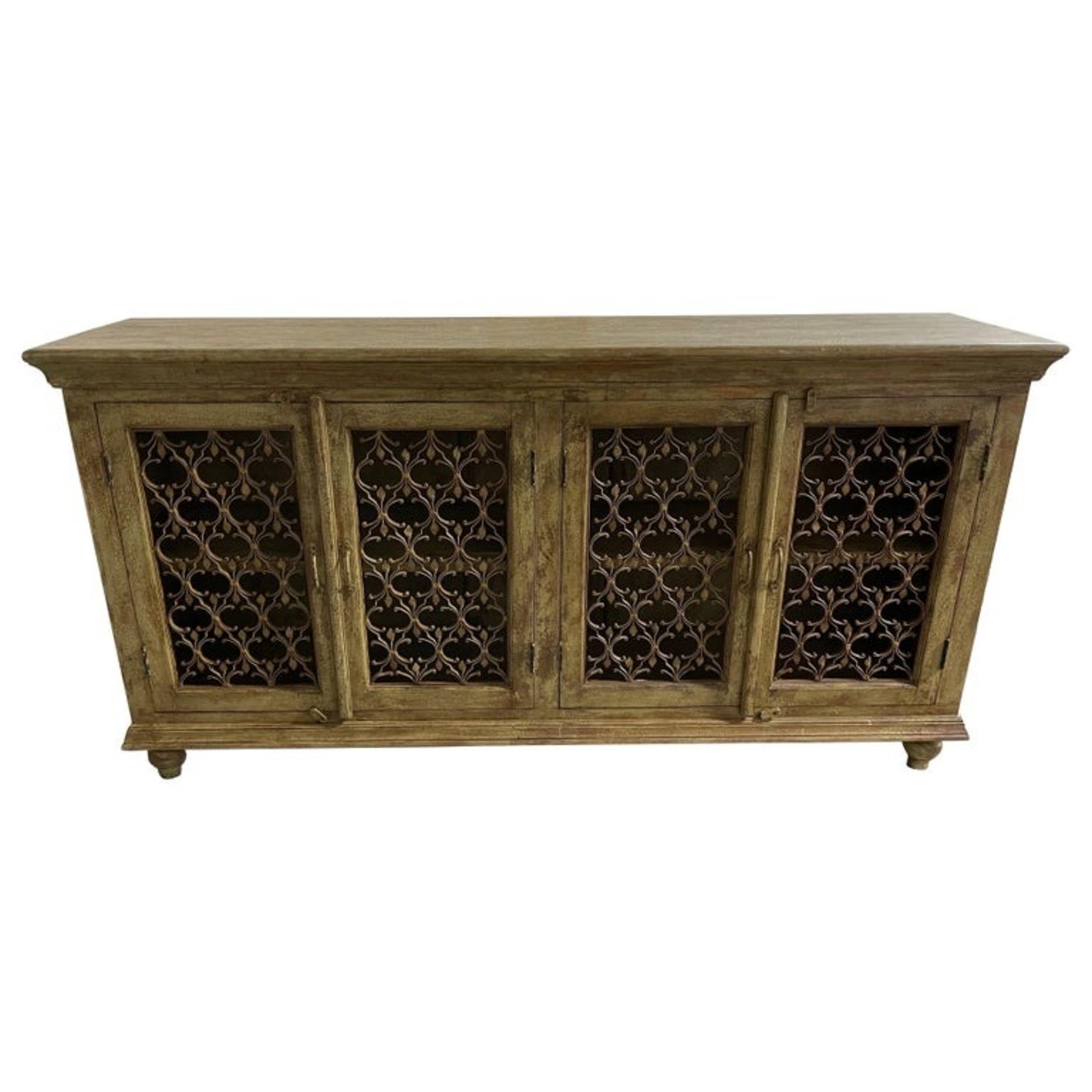 Green Wood Sideboard - image-8