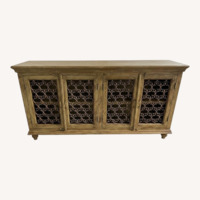 Green Wood Sideboard