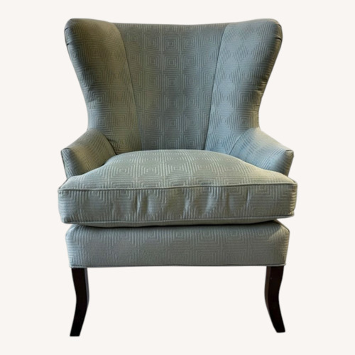 Used Green Fabric Accent Chair for sale on AptDeco
