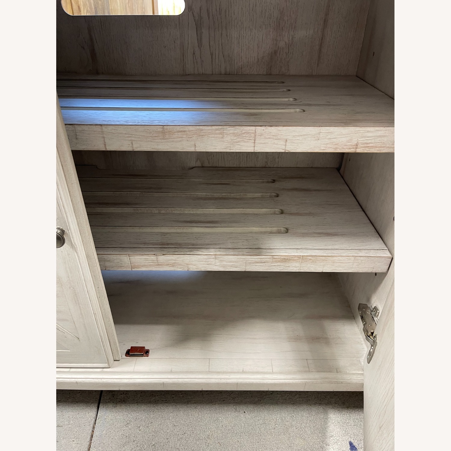 Light Gray Wood Sideboard - image-7