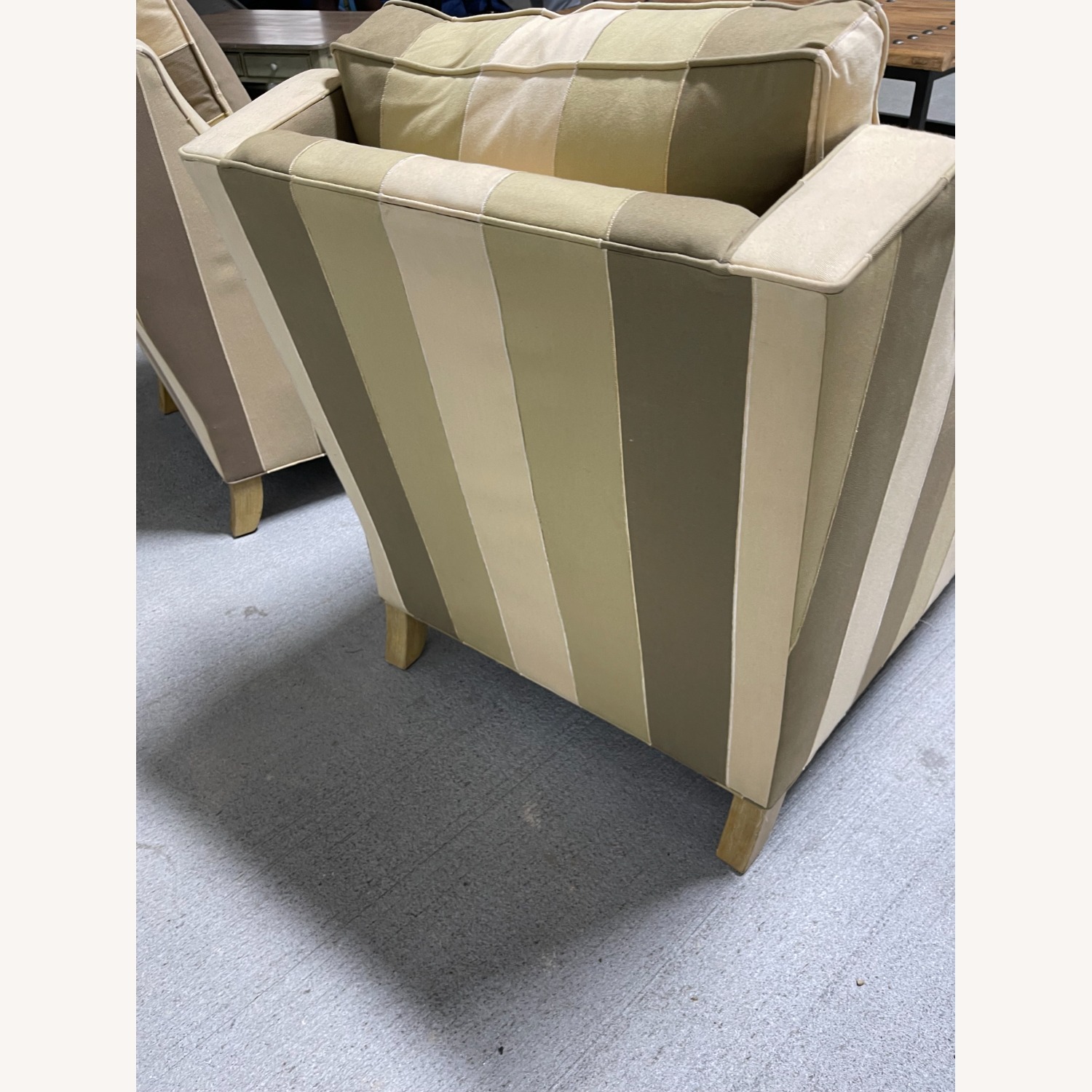 Pair of Tailored Upholstered Club Chairs  - image-5